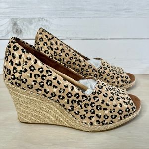 Tom’s Michelle Cheetah wedges